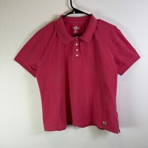 Carhartt Polo Shirt Women's Size XXL Pink workwear